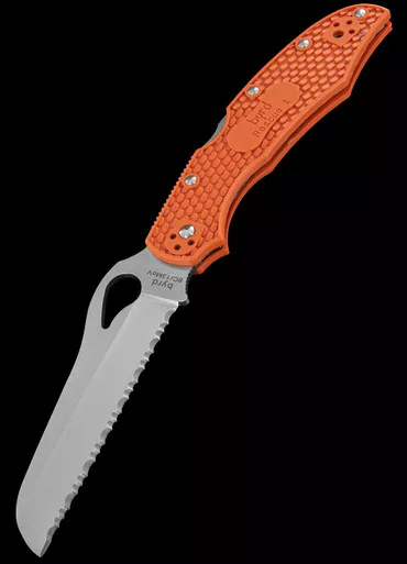 Byrd Cara Cara 2 Rescue Orange Folding Knife