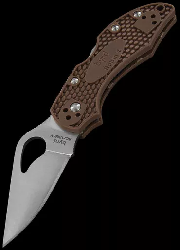 Byrd Robin Lightweight Brown Folding Knife