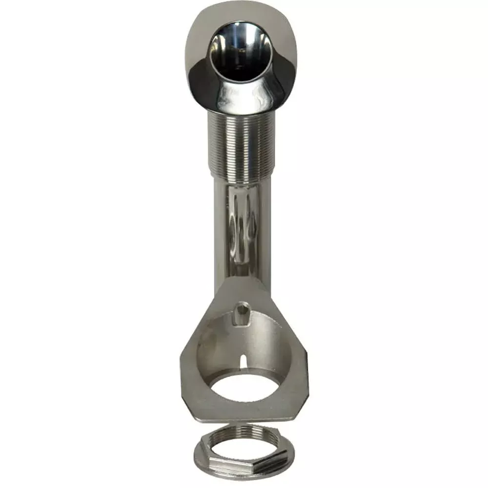 C.E. Smith 70 Series Screwless Flush Mount Rod Holder – 30 Degree – Stainless Steel – Cast Bottom – Black Liner – Boxed