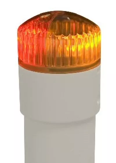C.E. Smith LED Lights For Post Guides, Amber/Red• 27656A