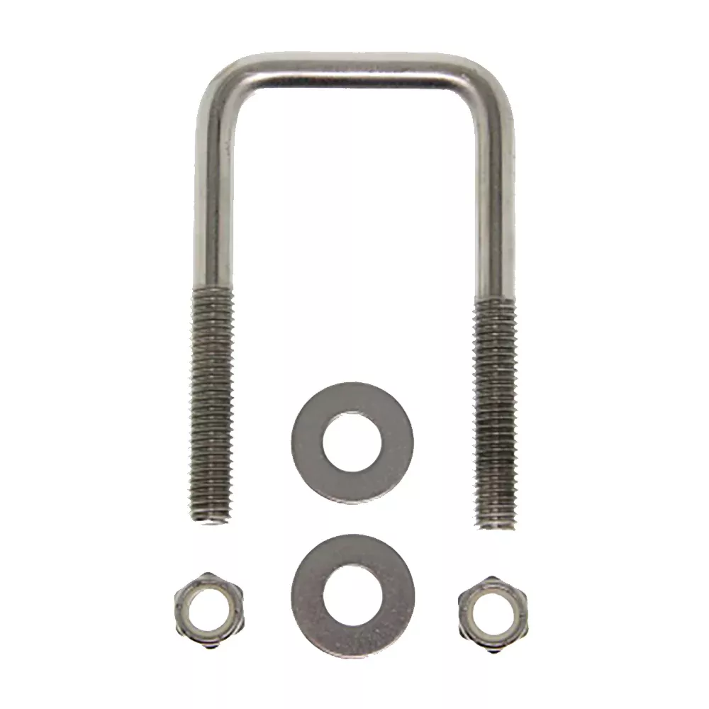 C.E. Smith Zinc U-Bolt 7/16″-14 X 3-1/8″ X 3″ w/WashersNuts – Square [15252A]