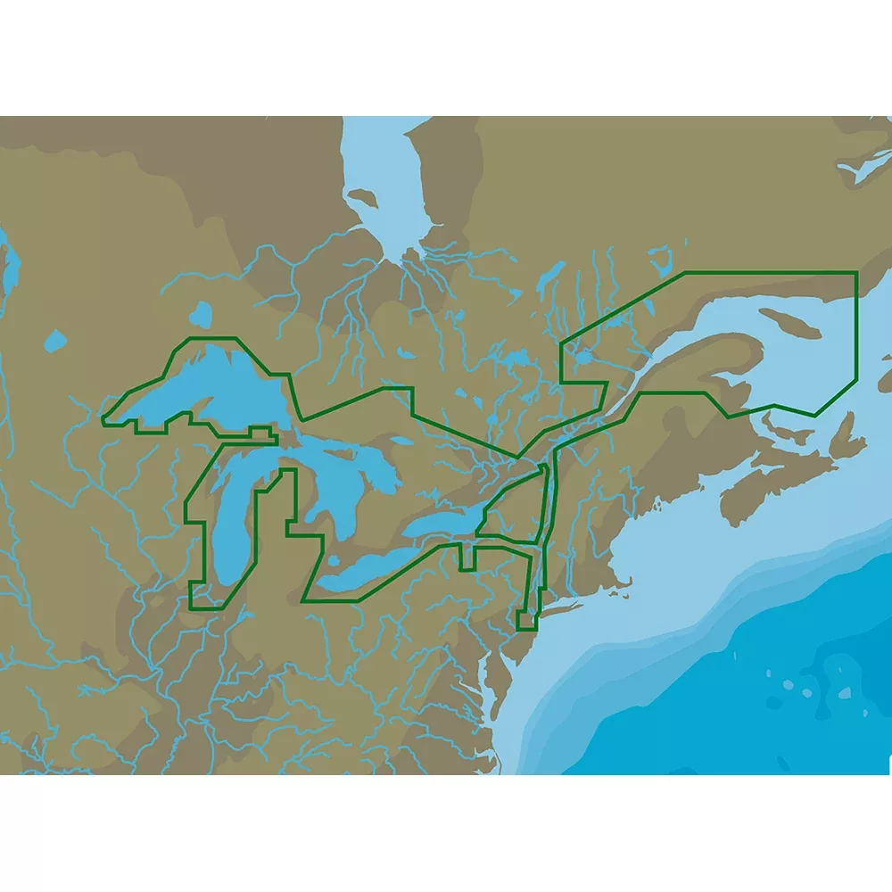 C-MAP 4D NA-D061 Great LakesSt Lawrence Seaway -microSD/SD [M-NA-D061-MS]