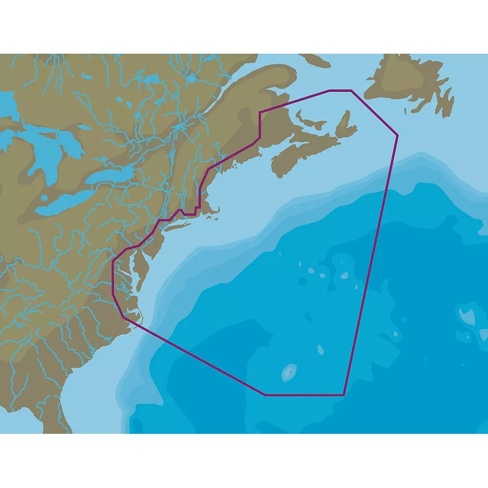 C-MAP 4D NA-D062 Nova Scotia to Chesapeake Bay – microSD/SD [M-NA-D062-MS]