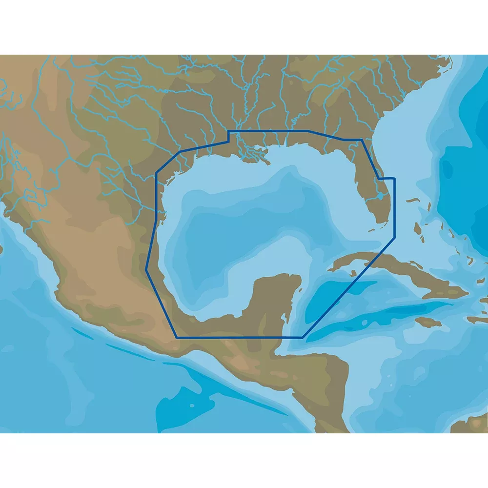 C-MAP 4D NA-D064 Gulf of Mexico - microSD/SD [M-NA-D064-MS]