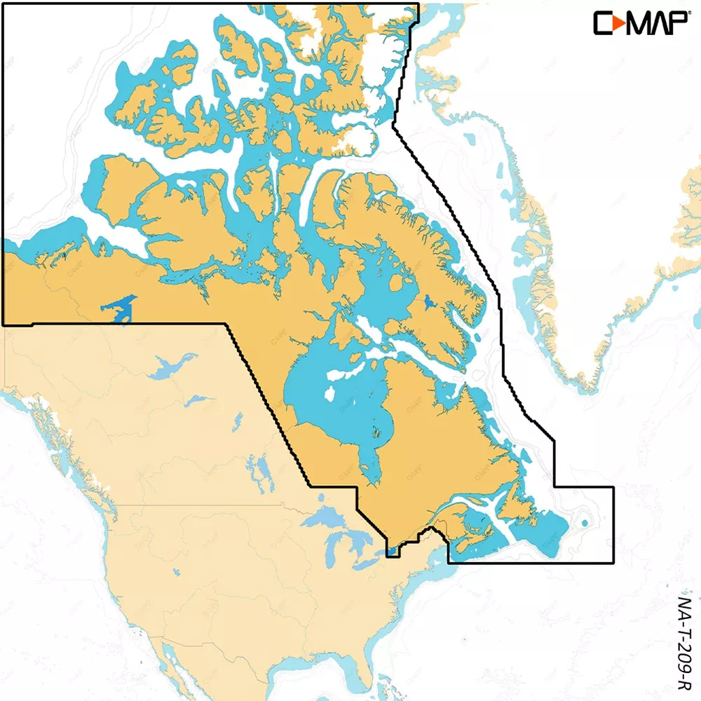 C-MAP REVEAL X – Canada NorthEast [M-NA-T-209-R-MS]