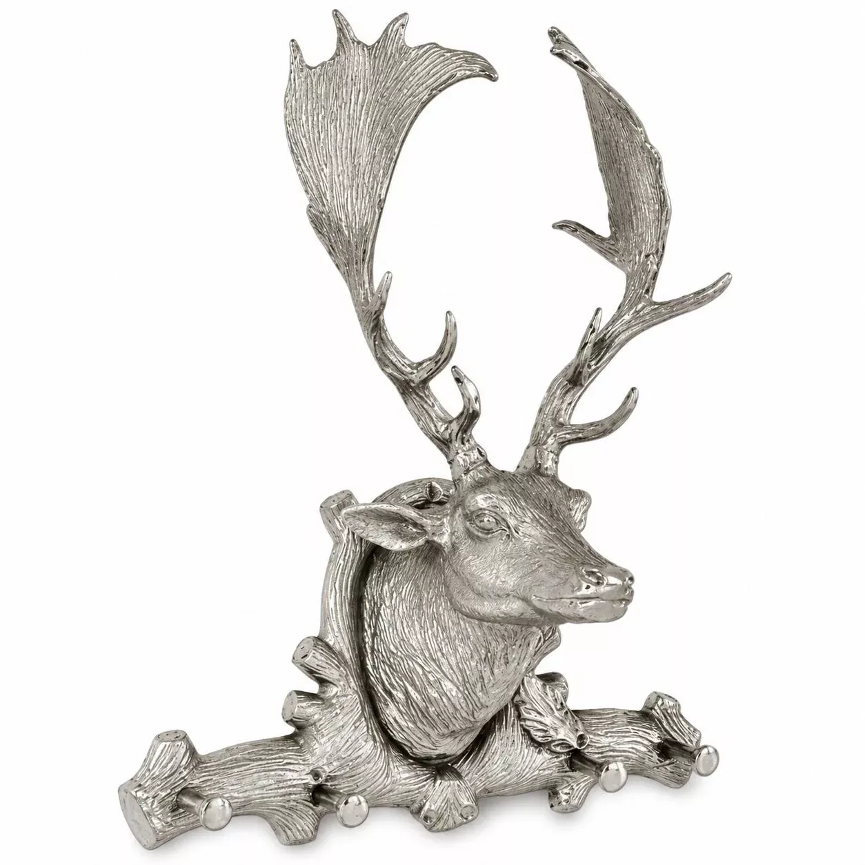 Cabin Deer Head with Hooks
