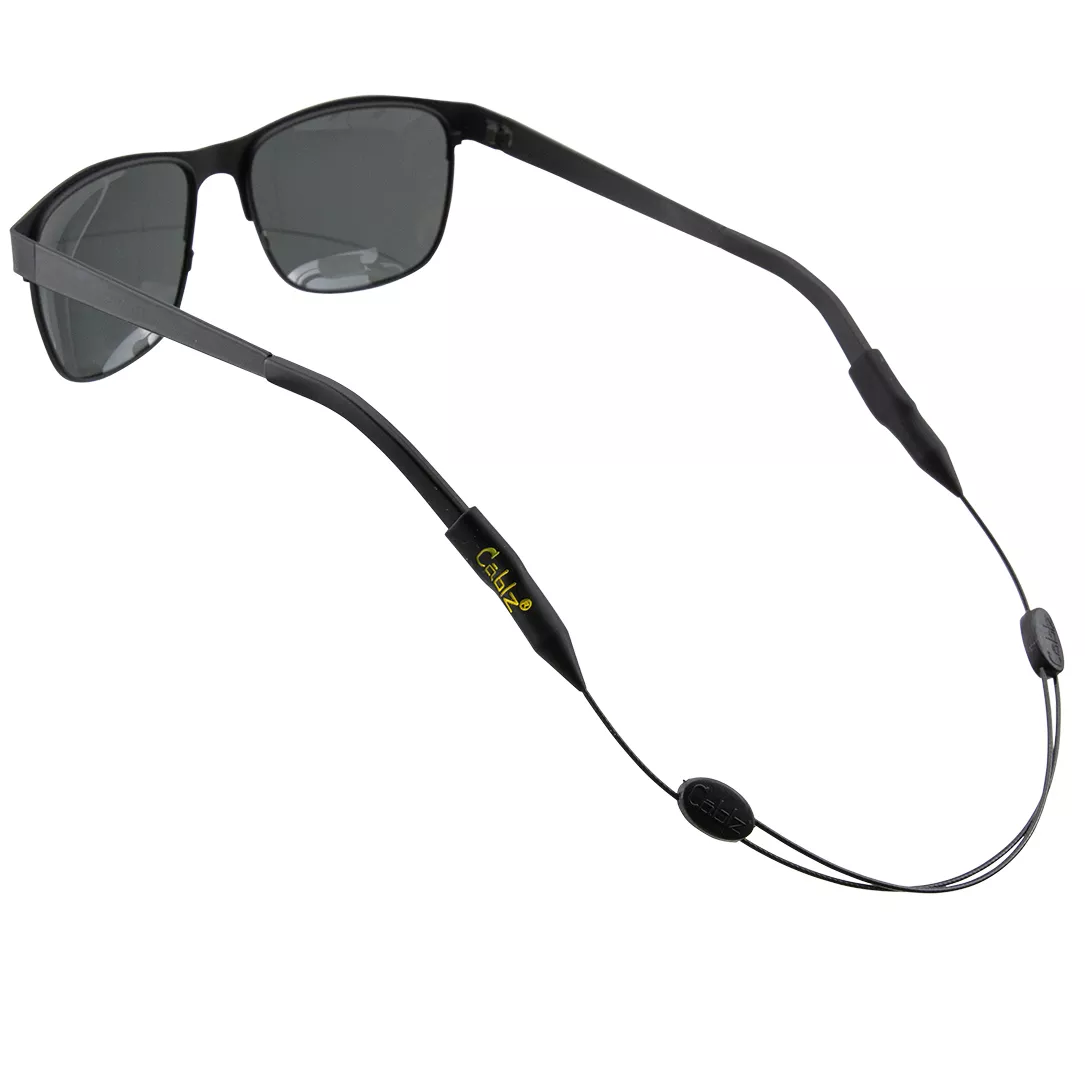 “Cablz Zipz Adjustable 14″” Black” #ZIPZB14