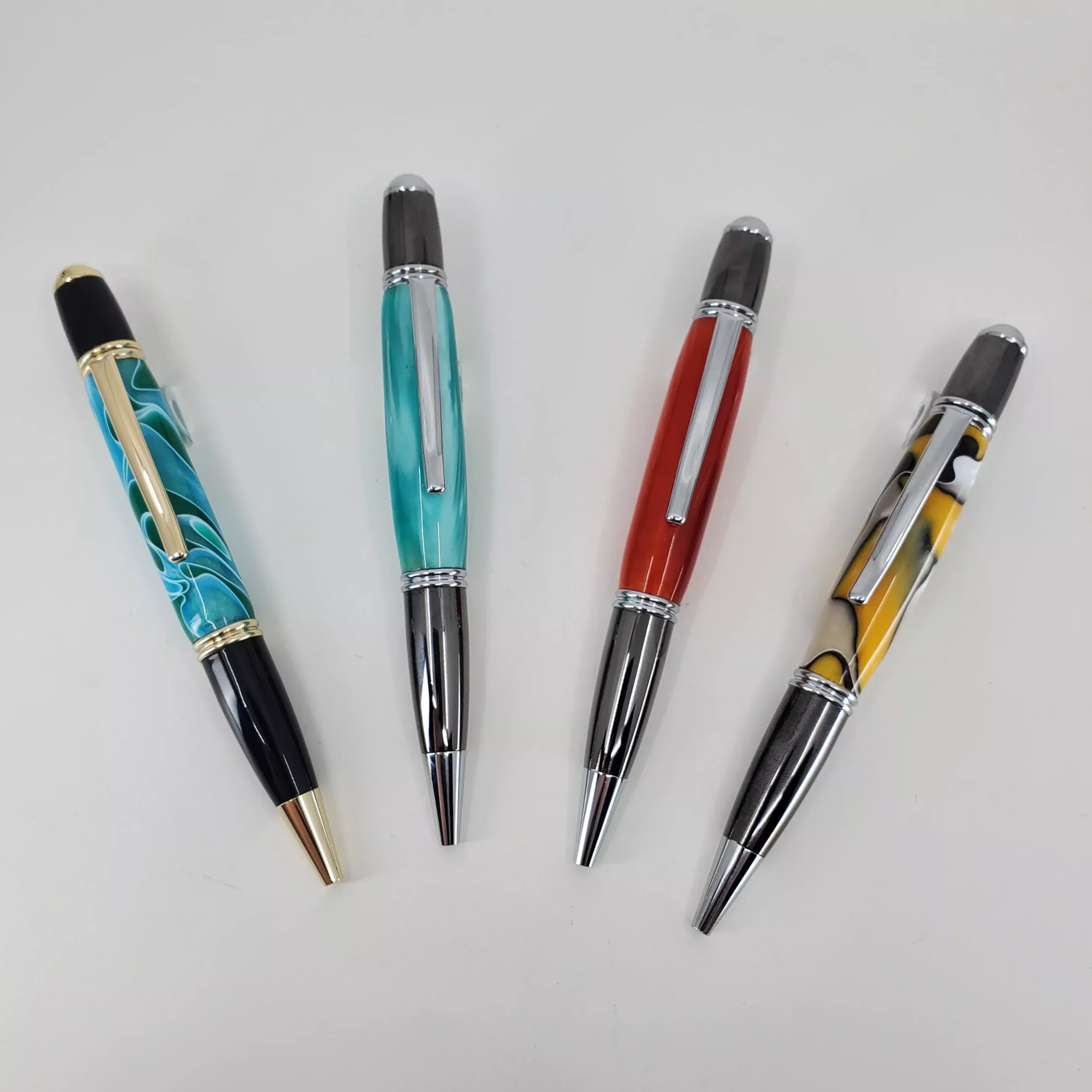 Cactus Station Custom Hand Turned Ballpoint Pens