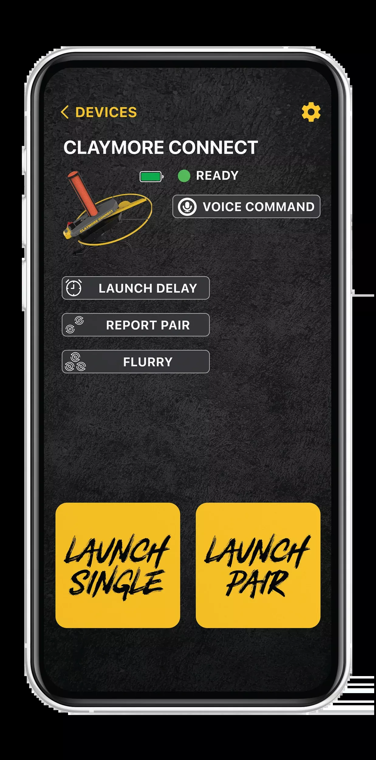 Caldwell Claymore Connect Battery-Powered Clay Target Thrower with App Control 1223620