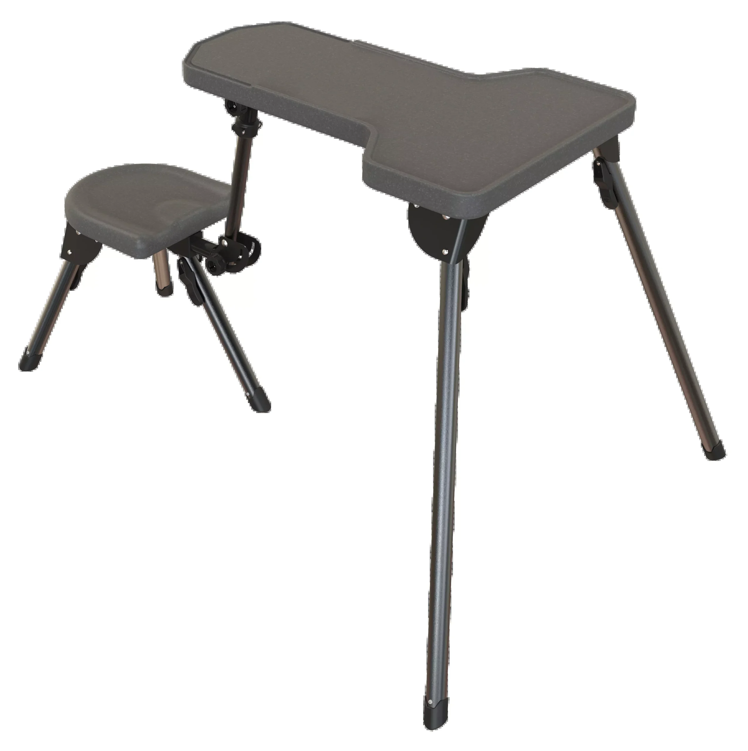 Caldwell Stable Table Lite Portable Shooting Bench, Rotating Seat & All-Weather Design 1084745