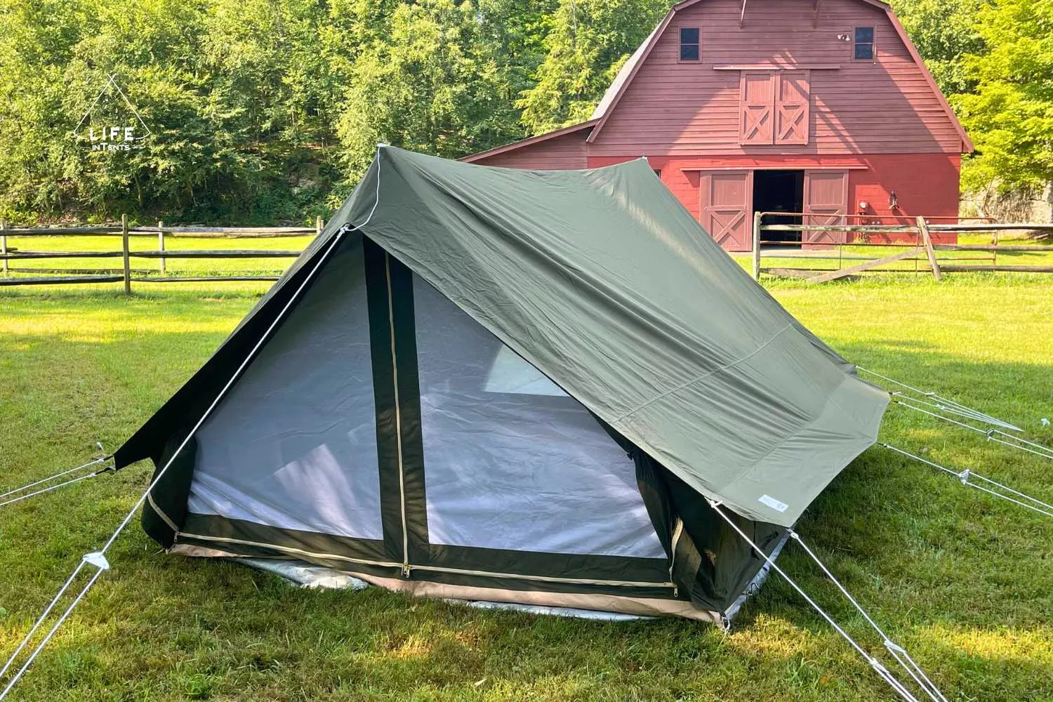 Canvas A-Frame Tent – The Scout About™