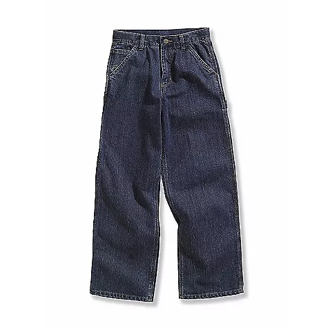 Carhartt Boys’ Washed Denim Dungaree Pants #CK8344