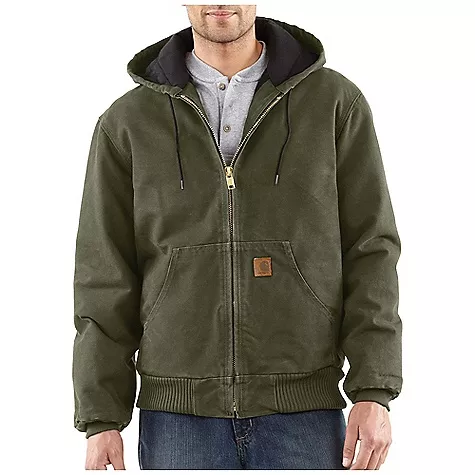 Carhartt Men’s Flannel Lined Sandstone Active Jacket J130