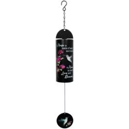Carson Home Accents Cylinder Sonnet Chime - 22 Inches - Home