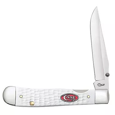 Case 60191 SparXX Standard Jig White Kickstart TrapperLock with Belt Clip