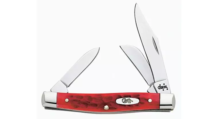 Case Dark Red CV Medium Stockman Knife #C06981