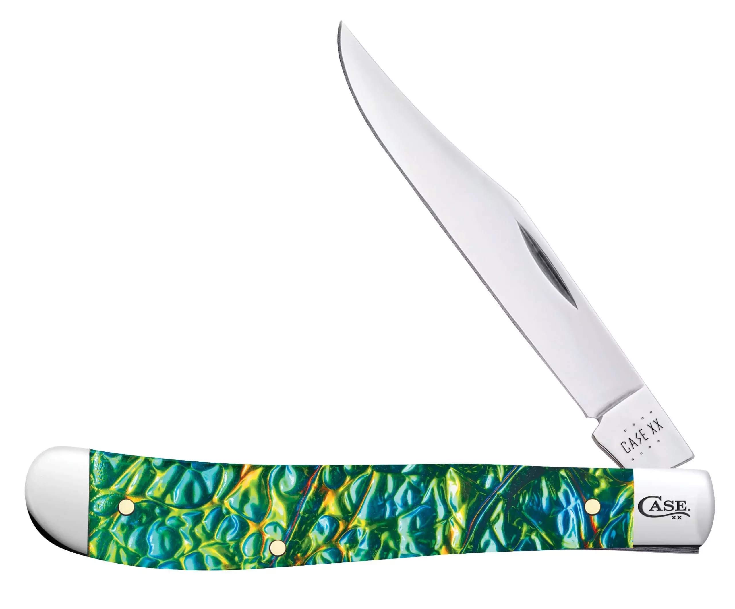 Case Knife Black Sea Dichrolam Slimline Trapper #25120
