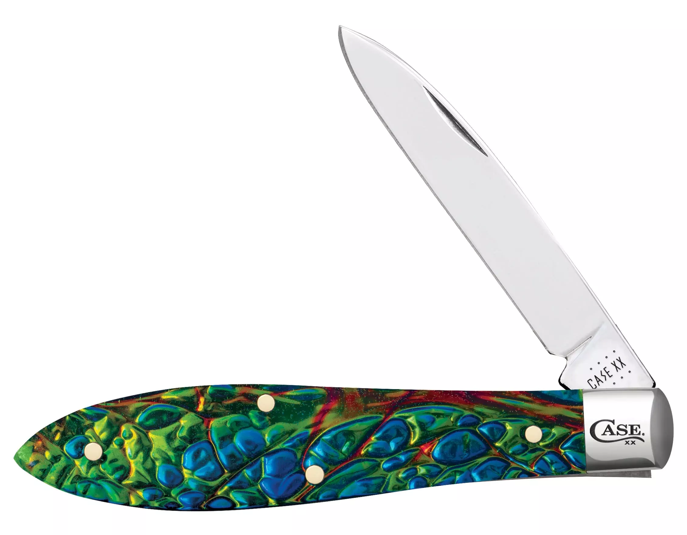 Case Knife Black Sea Dichrolam Tear Drop #25115
