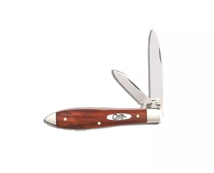 Case Knives Teardrop Smooth Chestnut Bone Slip Joint Knife