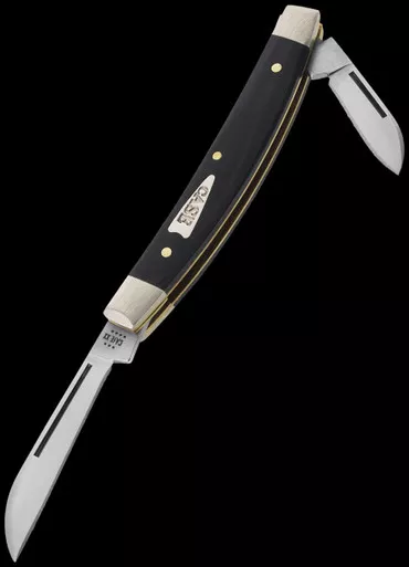 Case Small Congress Black Micarta Folding Knife