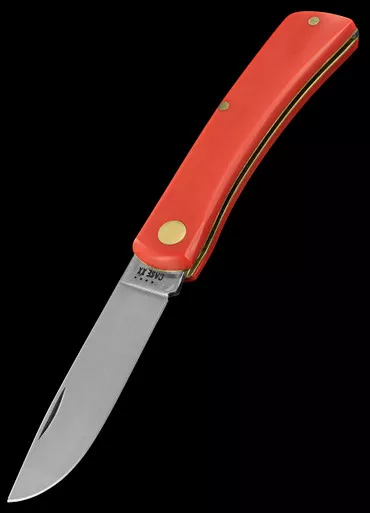 Case Sod Buster Jr Carbon Red Folding Knife