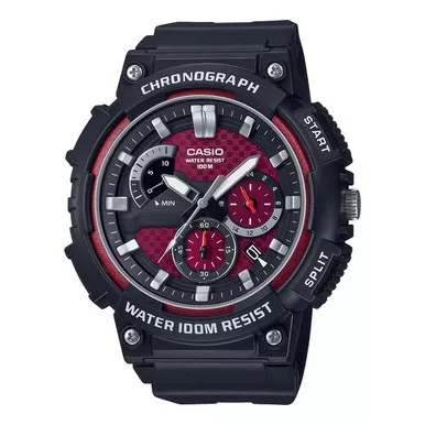 Casio MCW-200H-4AV Analog Watch w/ Retrograde Chronograph