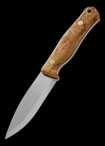 Casstrom No.8 SFK "Brukskniv" Curly Birch Fixed Blade
