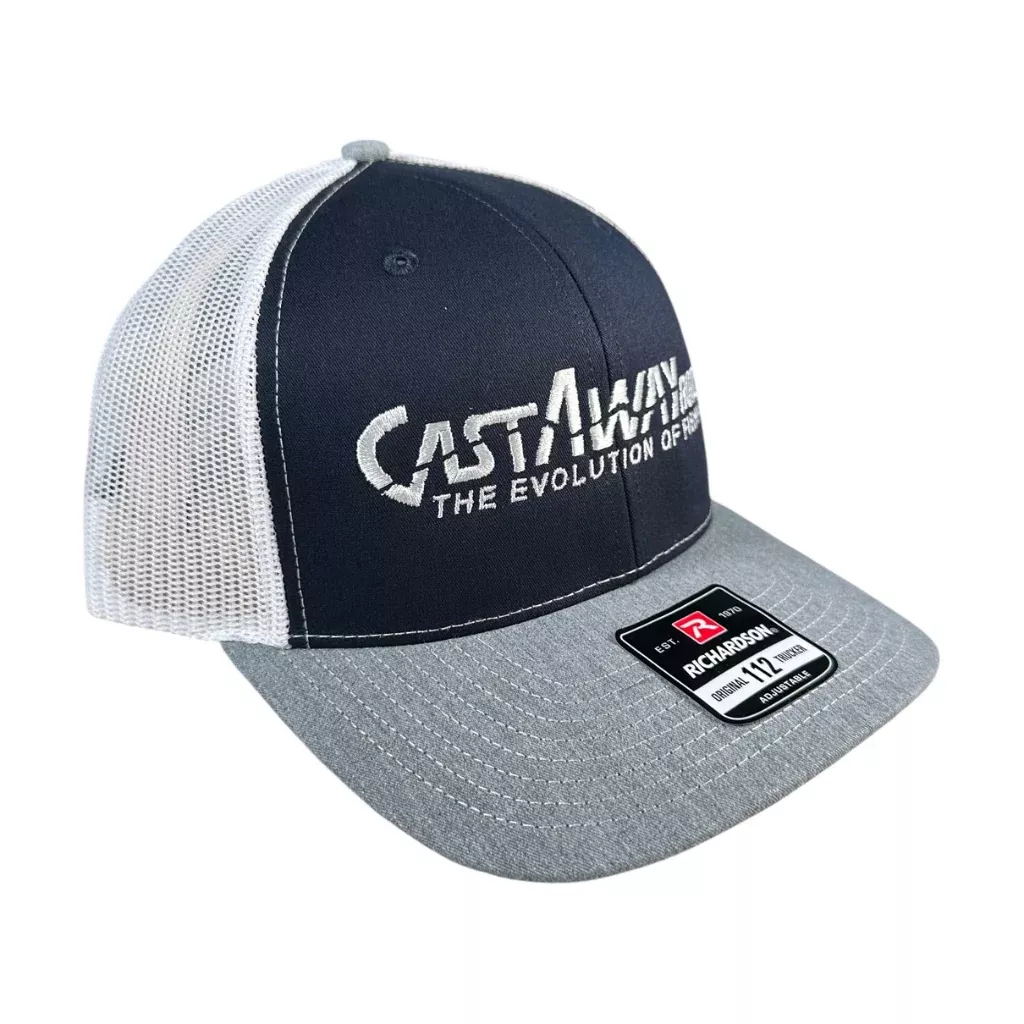 CastAway Trucker Hat -Navy/Grey/White