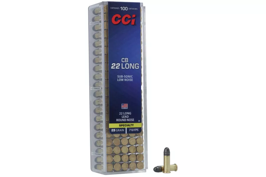 CCI  22 Long 29 gr LRN Subsonic Ammo 100/Box