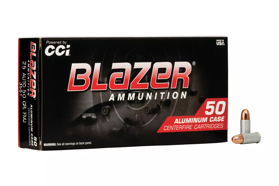 CCI 25 Auto 50 gr TMJ Blazer 50/Box