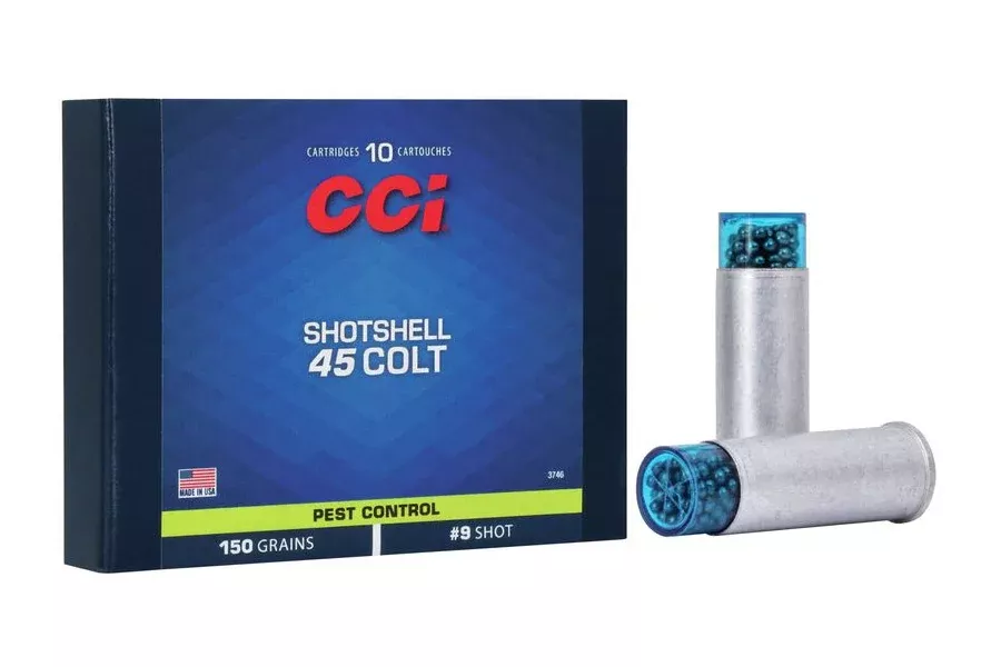 CCI 45 Colt 150 gr 9 Shot Aluminum Shotshell 10/Box
