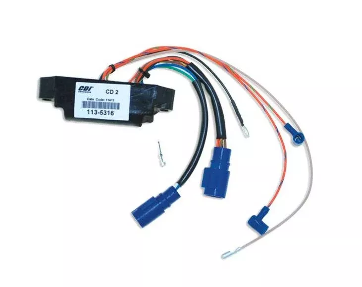 CDI Power Pack, 2-Stroke Johnson/Evinrude Outboard Engines; 2 Cylinder; 6700 RPM Limit• 113-5316