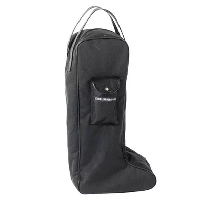 CENTAUR Solid Lined Black Tall Boot Bag (464613BLK-TLBT)