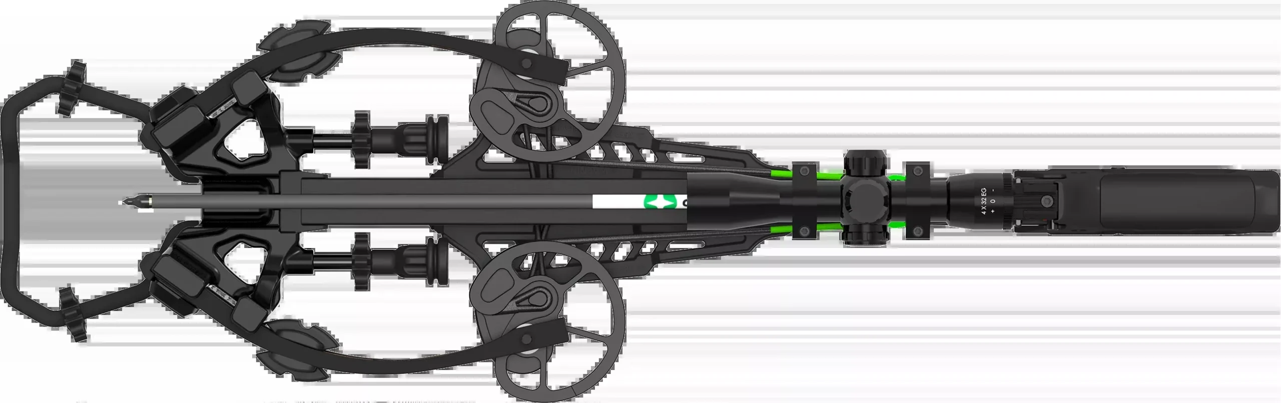 CenterPoint Sniper G4D Crossbow, 400 FPS, Silent Crank De-Cocking, Compact 6.75″ ATA – C0020