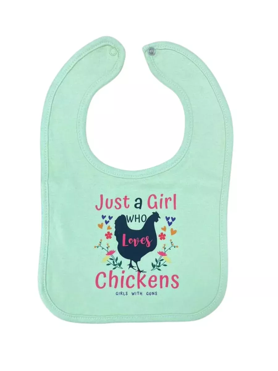 Chickadee Baby Bib
