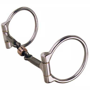 CIRCLE Y Golden Glide Stage A Trail Dee Snaffle (252)