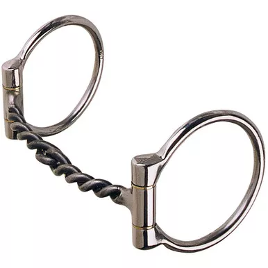 CIRCLE Y Stage A Offset Dee Snaffle Bit (209)