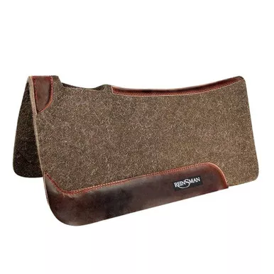 Circle Y Vented Wool Contour Saddle Pad (35707)