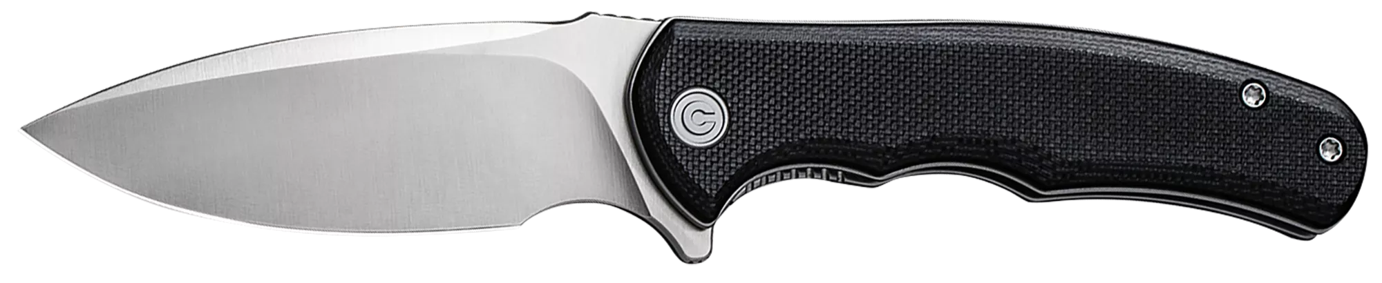 Civivi 2.98" Folding Drop Point D2 Black G10 Handle Plain