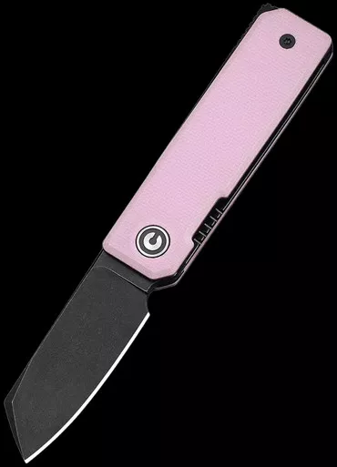 Civivi Kukei Pink G10 Black Folding Knife