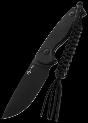 Civivi TimberbarkG10 Black Fixed Blade