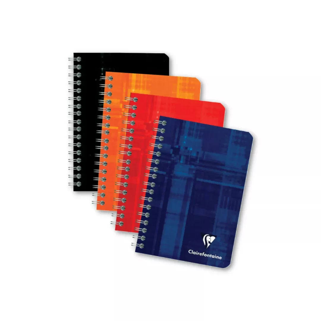 Clairefontaine Classic Wirebound Notebook – Lined Passport sized