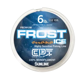 Clam Frost Ice Monofilament Fishing Line – 50 Yds.