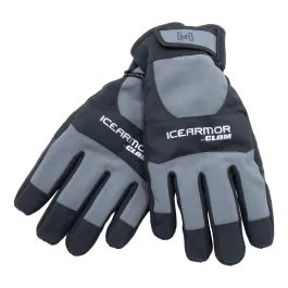 Clam IceArmor EdgeX Glove - Grey/Black - 2XL