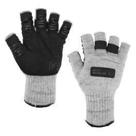 Clam IceArmor Wooly Fingerless Glove - Natural - XL