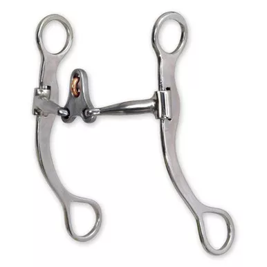 CLASSIC EQUINE Performance Straight Shank Bit with Smooth Bar Floating Spade (SSPSBIT7SS24)