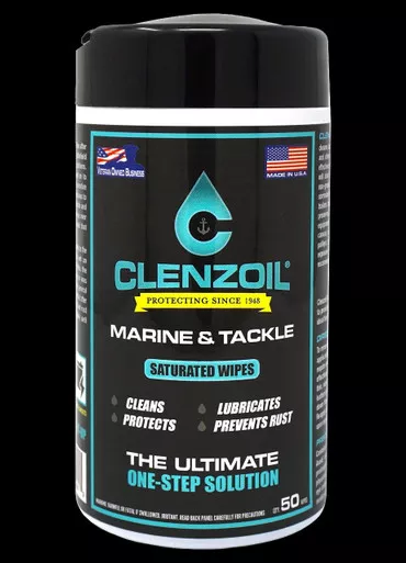 Clenzoil Marine/Tackle Saturated Wipes