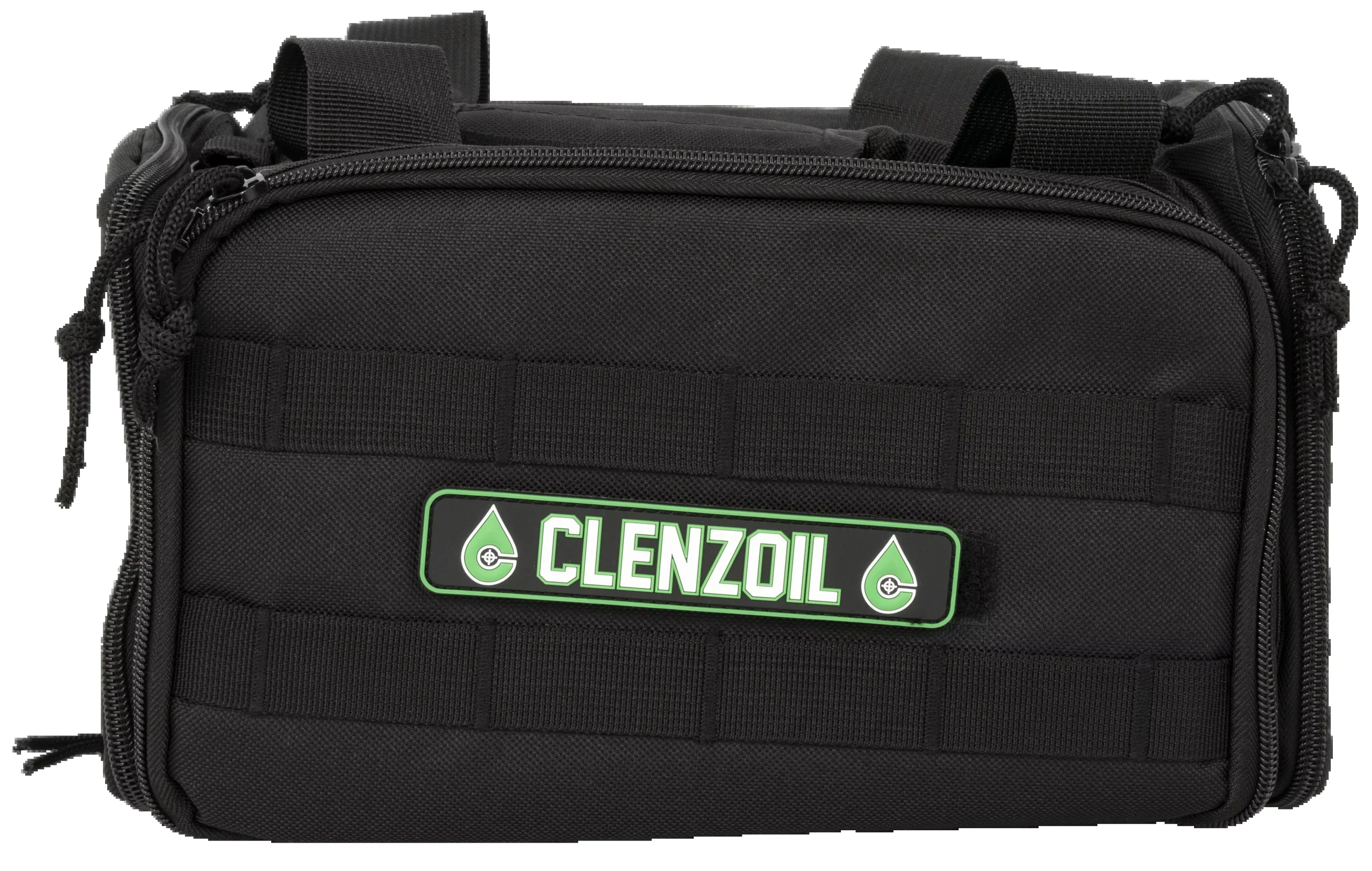 Clenzoil Universal Range Bag Gun Cleaning Kit, Multi-Caliber 30-Piece Set, Black – 2410