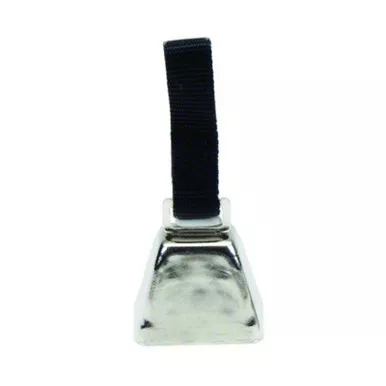 COASTAL R4511-BLKCSM SMALL NICKEL COW BELL