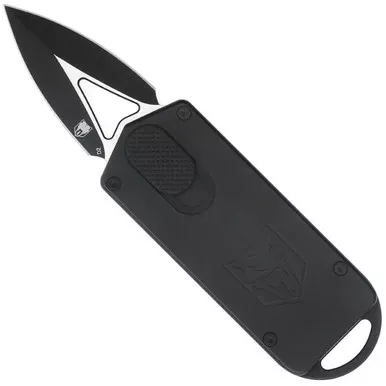 Cobratec Asp Otf Knife Dual Action Otf Blade Black